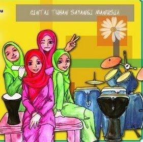 download gambar  wallpaper  kartun  religi islami wanita 