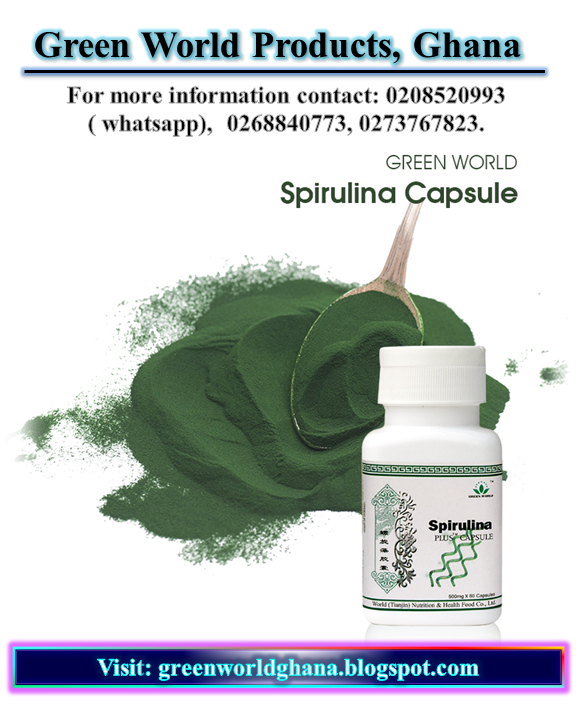 Green World Spirulina Plus Capsules, Benefits, Uses,