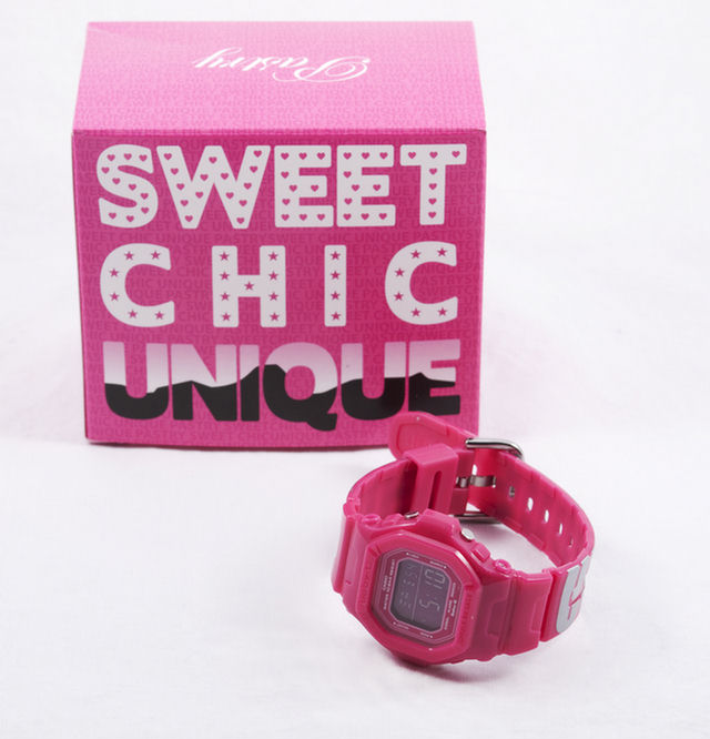 Hot Pink BabyG Watch With hot pink BabyG watch with