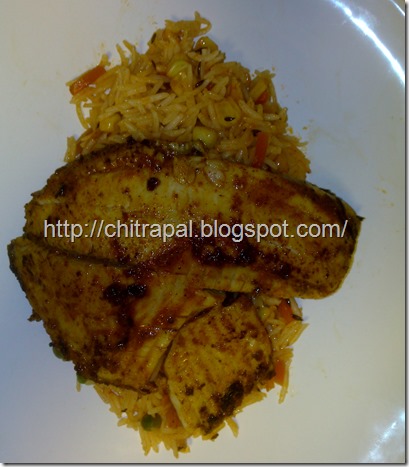 Chitra Pal Pan Seared Tilapia