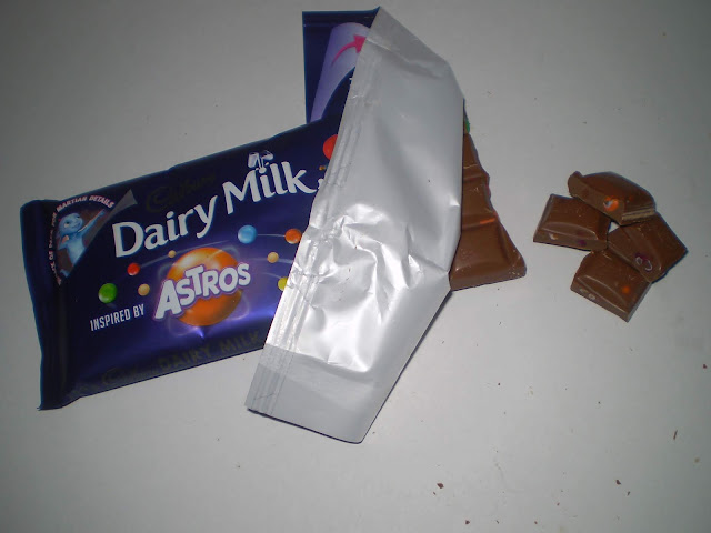 Cadbury Dairy Milk with Astros Limited Edition Chocolate