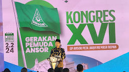 Jokowi Buka Kongres XVI GP Ansor