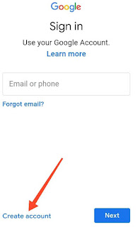 how to create a gmail account