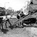 Trabajos de bacheo en el distrito