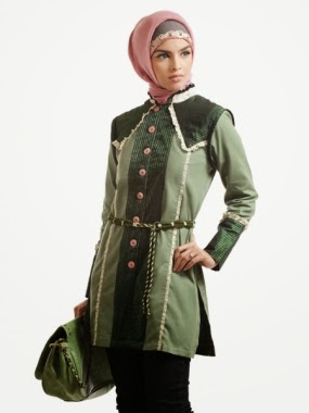 KUMPULAN GAMBAR BAJU  KERJA  MUSLIM TREND TERBARU Model 