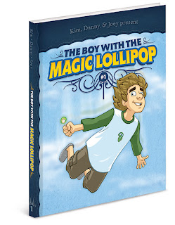 Danny Moore Illustrator Magic Lollipop Cover Illustration