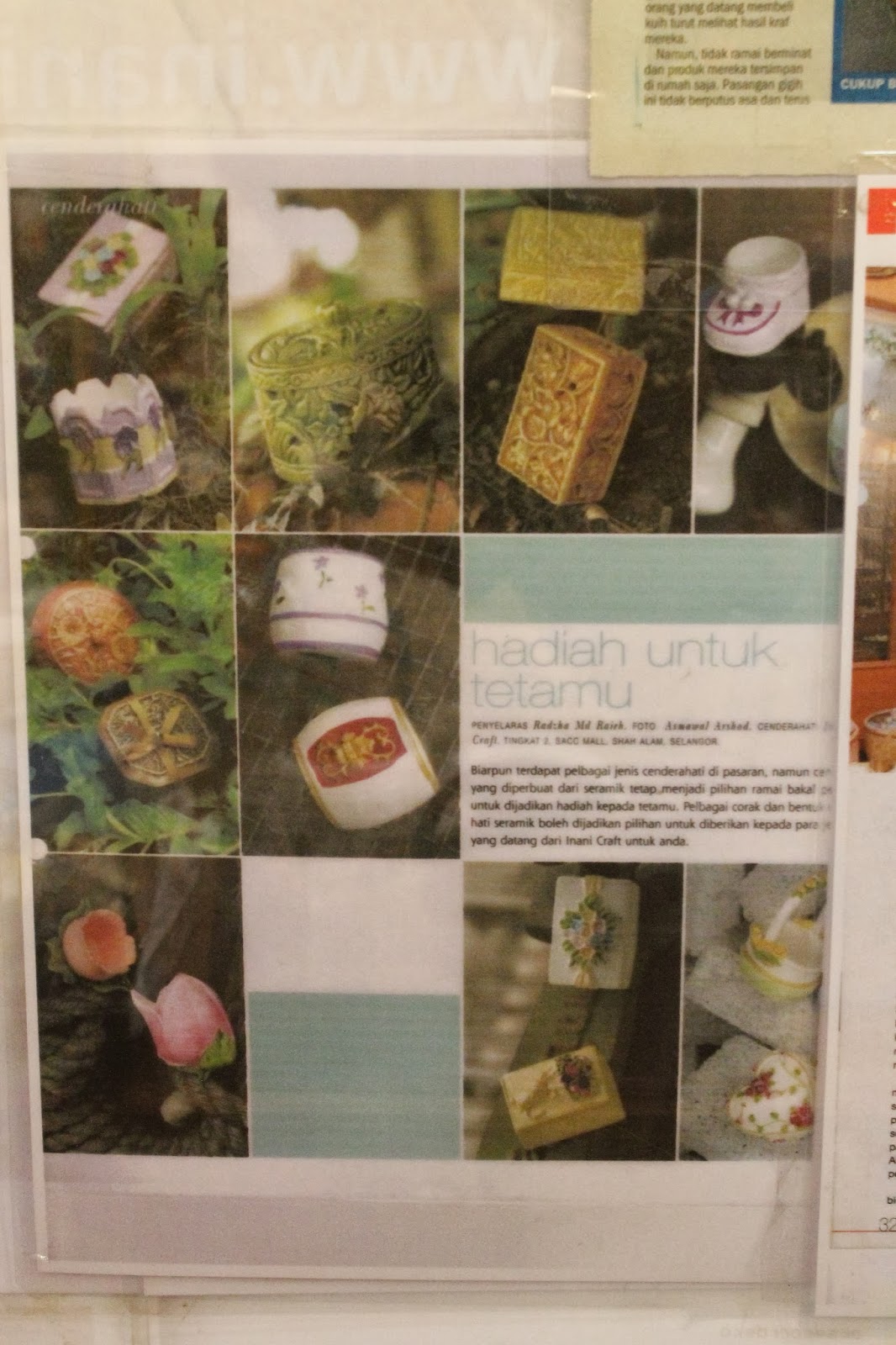 Inani Craft & Design: Majalah & Surat Khabar