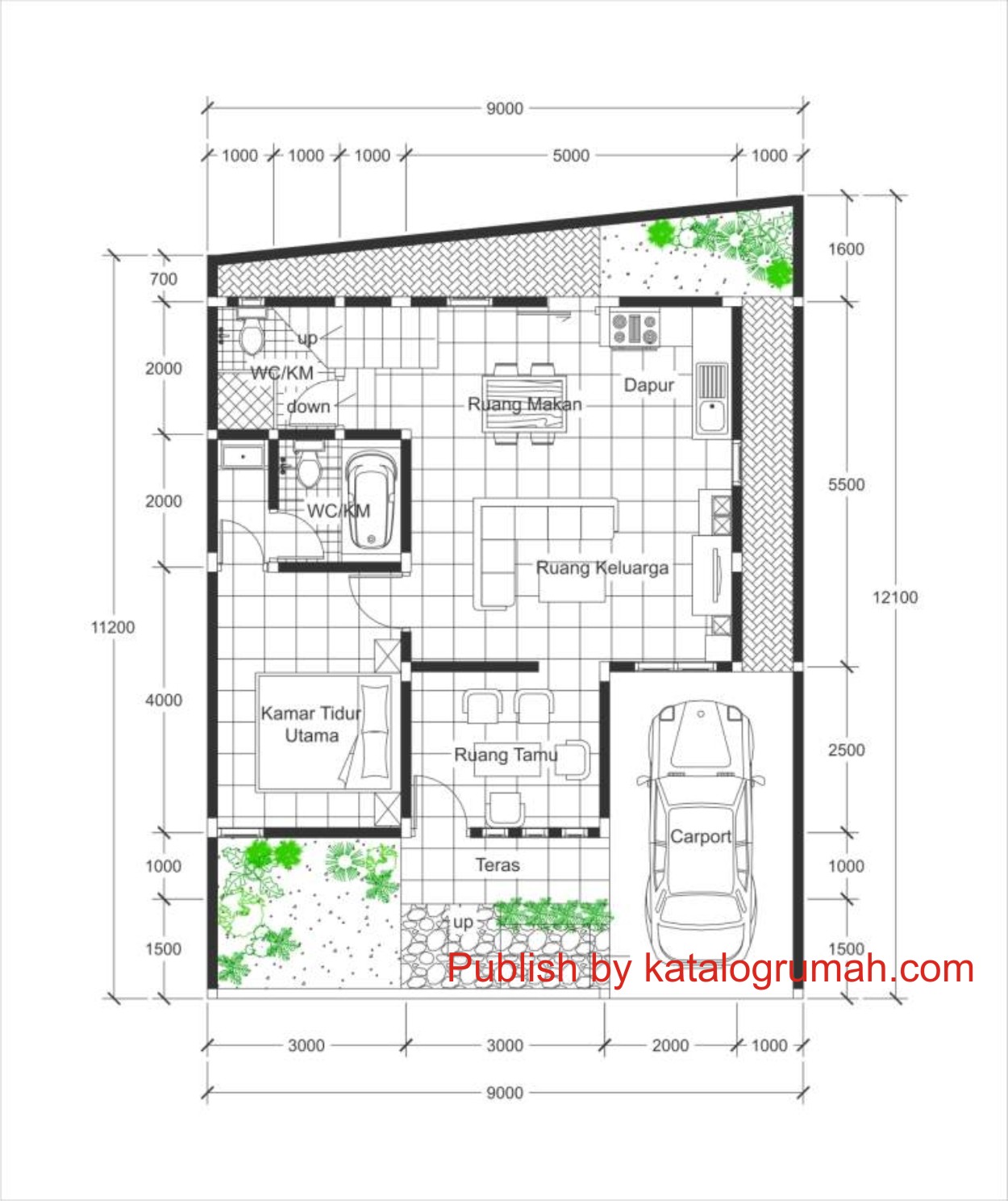 Rumah Minimalis 7 X 8 Arsitek Rumahan