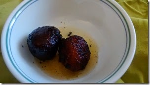 homemade kosher gulab jamun (Indian sweet dessert) for Shavuot