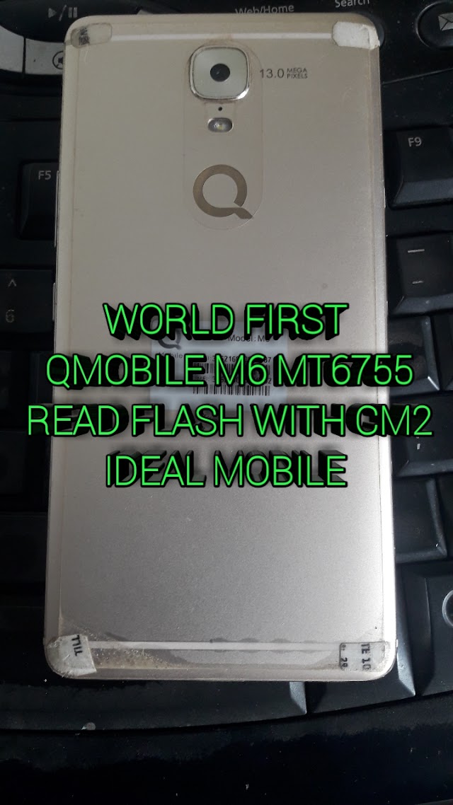 QMobile M6 6.0 MT6755 Firmware Flash File 