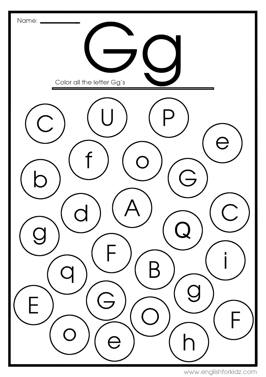 letter g worksheets flash cards coloring pages