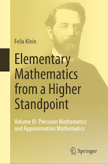 Elementary Mathematics from a Higher Standpoint Volume III Precision Mathematics and Approximation Mathematics PDF