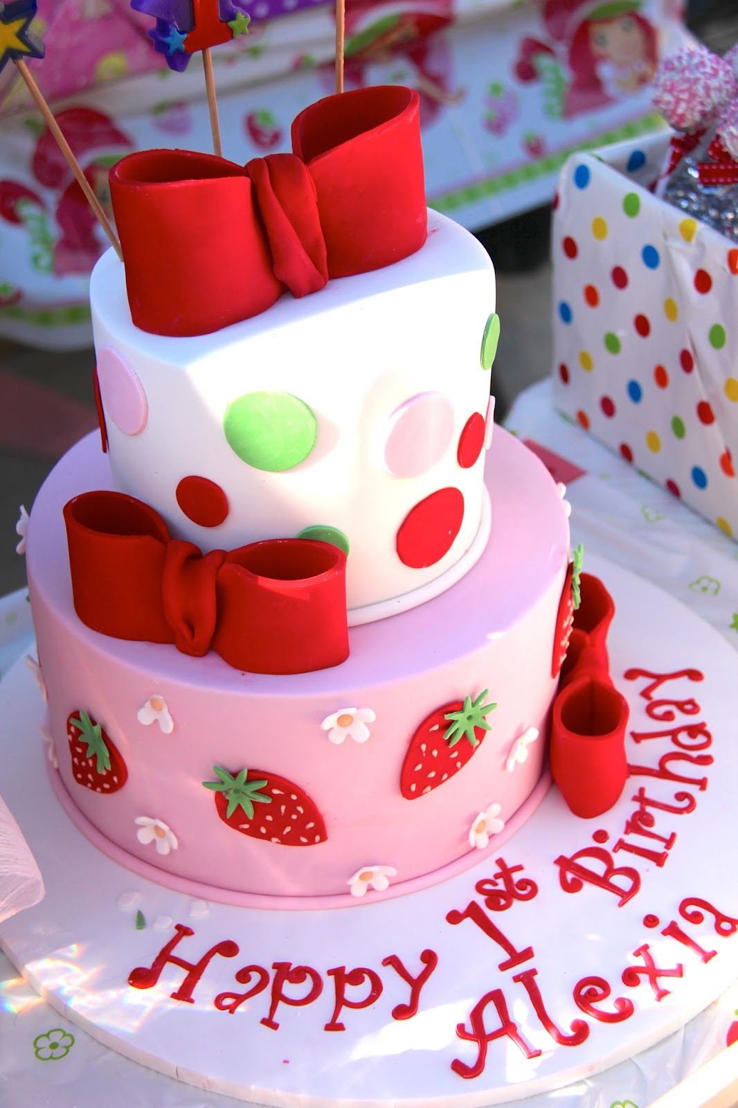 Party Ideas  Strawberry Shortcake Themed Birthday  and DIY 
