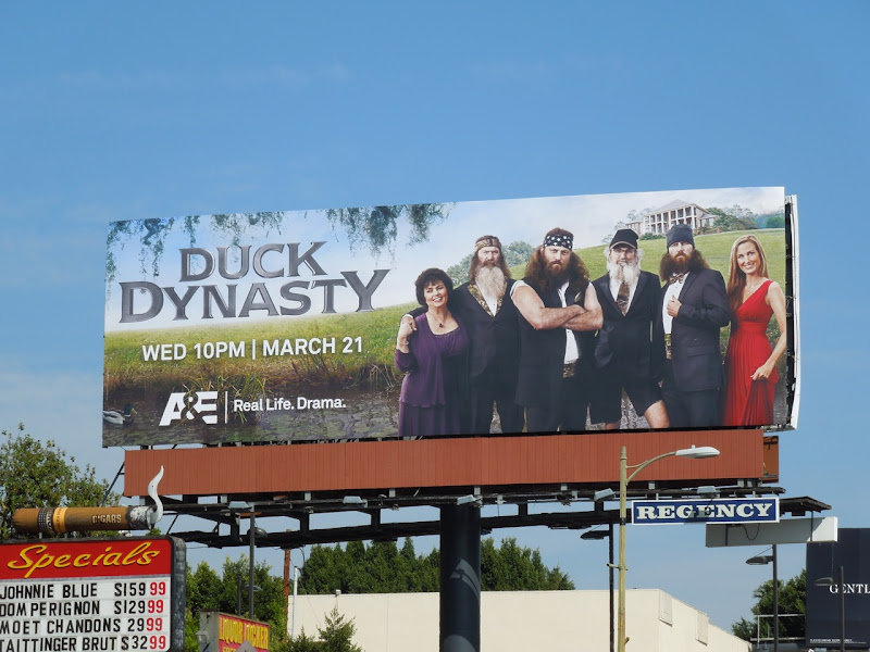 Duck Dynasty TV billboard