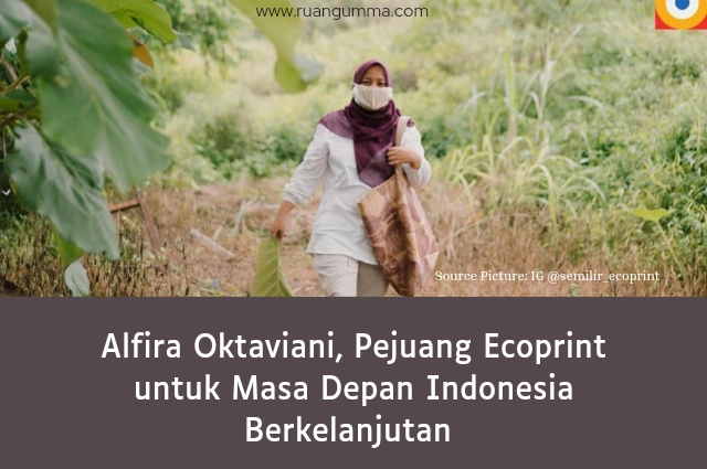 Alfira Oktaviani Pejuang Ecoprint