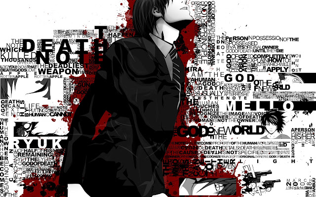   Light Yagami Kira boy male guy anime hd wallpaper desktop pc background 0010.