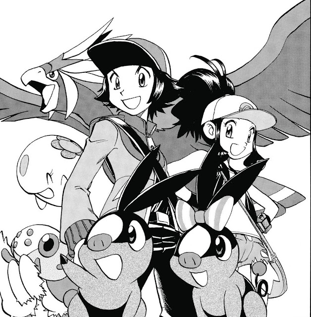 Black e White Pokémon Adventures