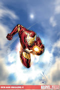 Iron Man beats Green Lantern fair and square in this round. (iron man magazine )