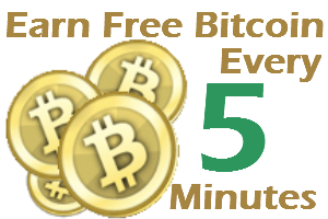 win free bitcoins every 5 minutes