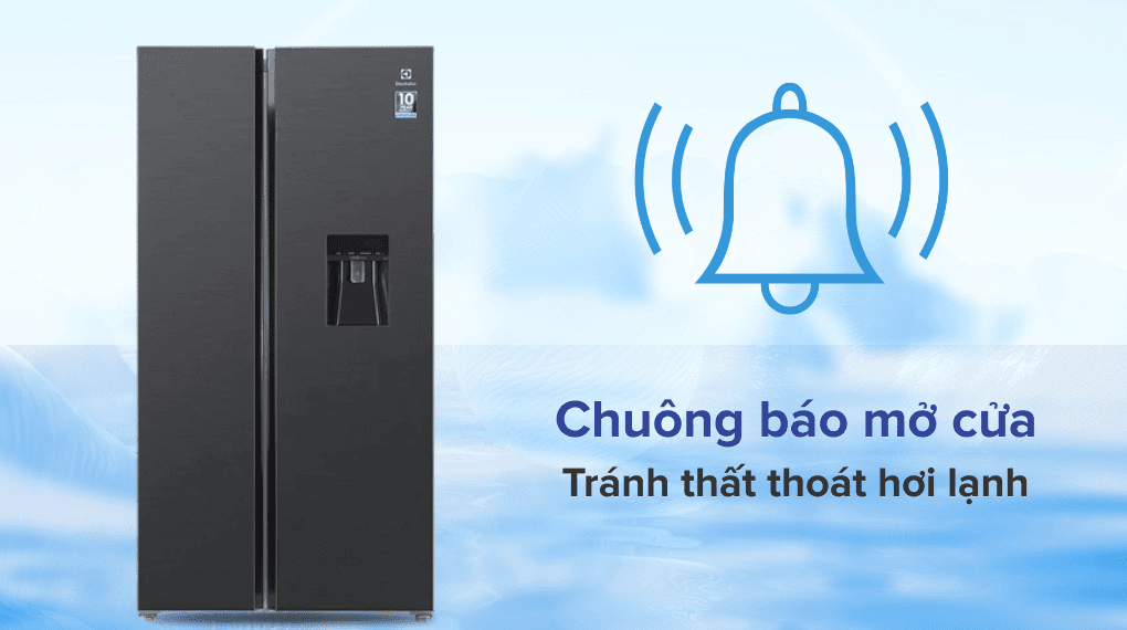 Tủ lạnh Electrolux Inverter 571 lít ESE6141A-BVN