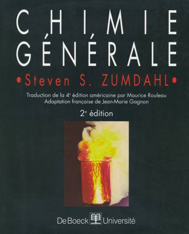 Chimie générale - 2e édition 
