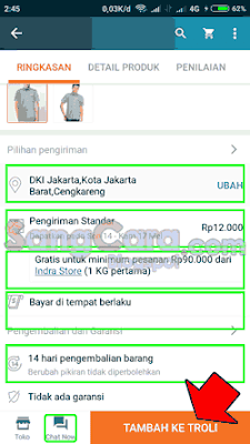 kenapa di lazada tidak bisa bayar ditempat