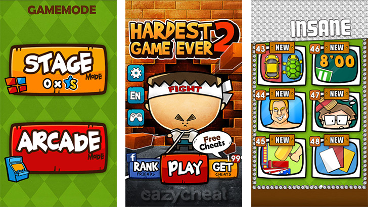 Hardest Game Ever 2 Cheats