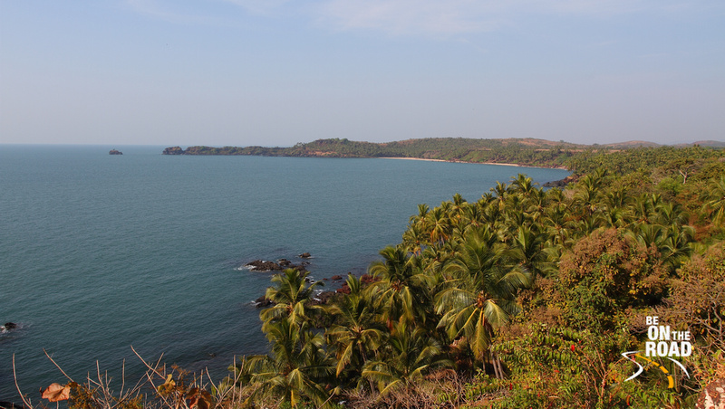 The sun is shining on South Goa's beautiful coastline