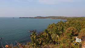 The sun is shining on South Goa's beautiful coastline