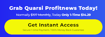 Quarsi Profit News Review | News Site Builder App to Generate Unlimited Traffic