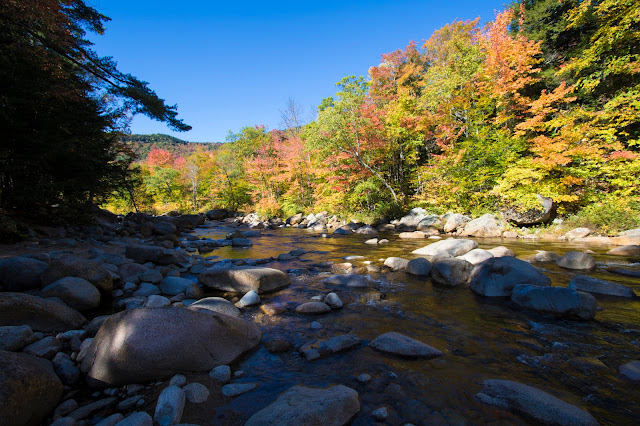 Foliage-Kancamagus Hwy e White mountains