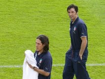 Mauro Camoranesi & Gianluigi Buffon