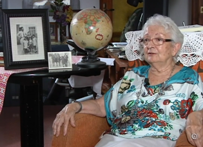 Cuando tenía cuatro años, en 1939, Helia González Beltrán tuvo que huir de su país, junto a sus padres y su hermana, a bordo del buque 'Stanbrook' desde el puerto de Alicante.