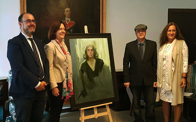 Retrato de Carmen Martín Gaite, Pintor Retratista, Alejandro Cabeza, Pintor español, Pintores Valencianos, Retratos de Alejandro Cabeza, Rosa chacel, Ana María Matute, Elena Martín Vivaldi, Ángela Ruiz Robles, Alonso Zamora Vicente, Universidad Complutense de Madrid, María Nagore Ferrer, Eugenio Ramón Luján Martínez, Elena Blanch González, Salomé Guadalupe Ingelmo