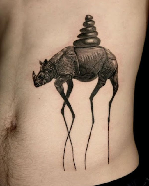 Tatuagens de Rinoceronte - 30 fotos e modelos masculinos