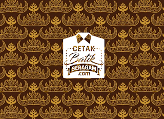 Cetak batik seragam