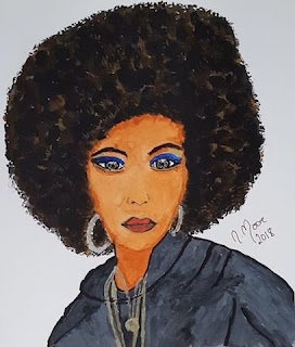 Women of Colour Portraiture in Mixed Media
