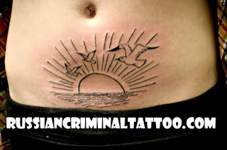 Russian criminal tattoo