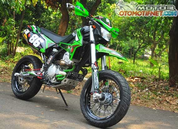 Foto Modifikasi Motor Kawasaki KLX 150S, D-Tracker dan KLX 