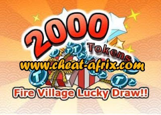 Lucky Draw 2000 TOKEN Ninja Saga