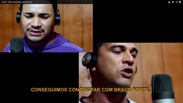 PONTO DE CULTURA 'PORTADORES DE EFICIÊNCIA' DE CUITÉ PRODUZ VÍDEO COM ARTISTAS DA CIDADE CANTANDO O HINO NACIONAL