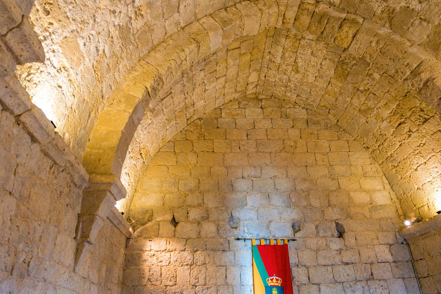 Bóveda del recinto interior del castillo