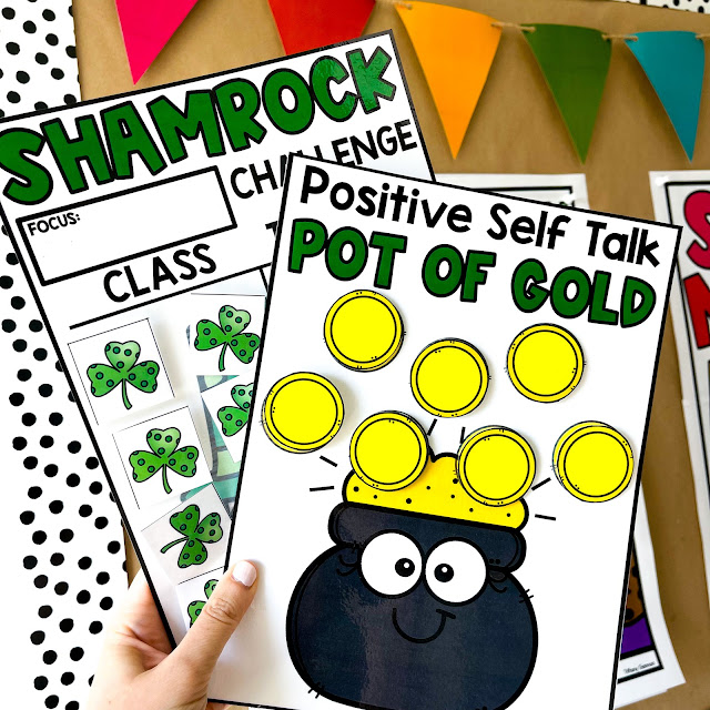 Looking for easy prep classroom management games for elementary students?!  These fun March classroom behavior management games by Tiffany Gannon are perfect for establishing procedures and building a classroom community! Click the pin to learn more!