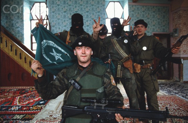 Bosnian Genocide 1992 Serbian paramilitaries known as Arkan's Tigers