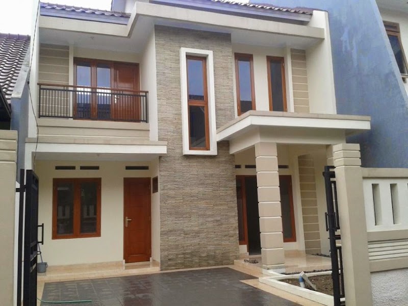 15+ Contoh Rumah Minimalis 2 Lantai