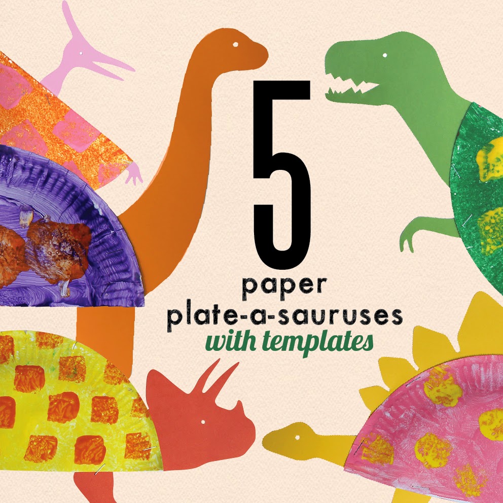 Download Learn With Play At Home Paper Plate Dinosaur Craft For Kids With Free Templates
