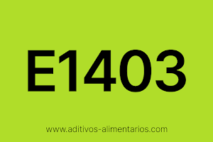 Aditivo Alimentario - E1403 - Almidón Blanqueado