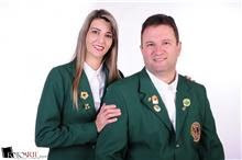 Presidente CaL Yuka Barbiero e CL Clayton Barbiero