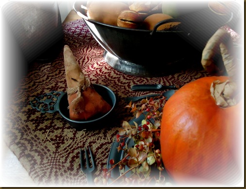 Candy corn on table 1