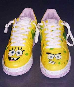 Sepatu SpongeBob